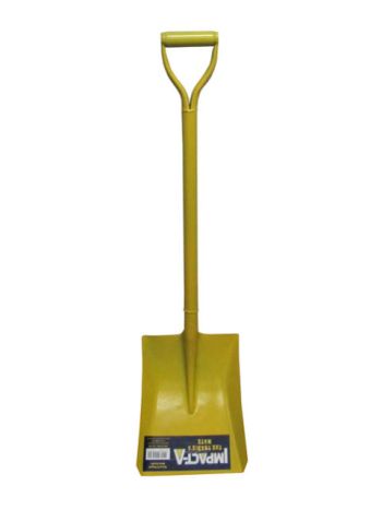 D-SHAPED SHOVEL - METAL HANDLE