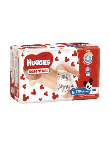 Huggies Essential Junior Nappies (size6)