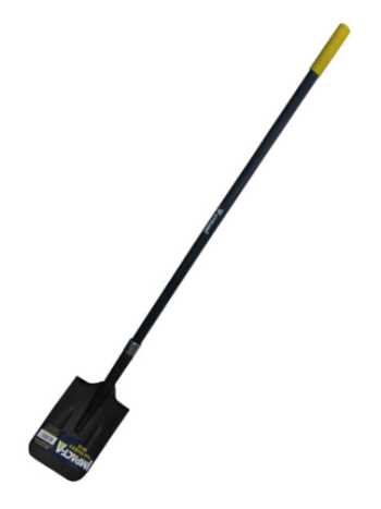 Post Hole/Trench Shovel with Long Fibre Glass Handle
