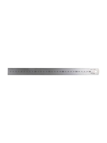 300mm/12in Matt Stainless Steel Rule Metric Imperial