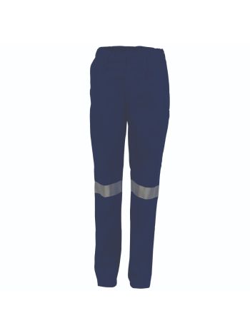 DNC Ladies Cotton Drill Pants With 3M Reflective Tape