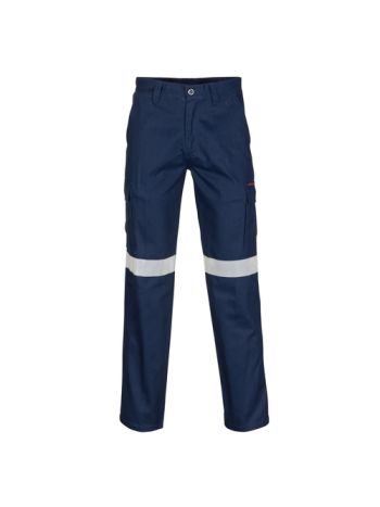 DNC Middle Weigth Cotton Double Angled Cargo Pants with CSR Reflective Tape