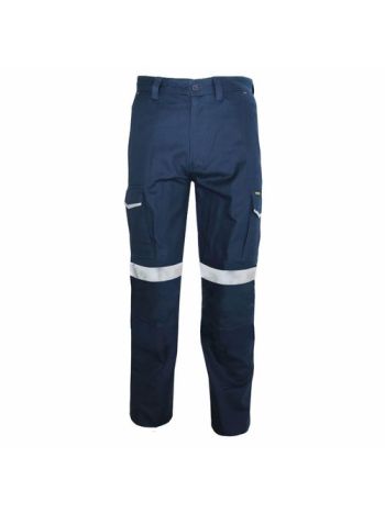 DNC Ripstop Cargo Pants with Reflective Tape