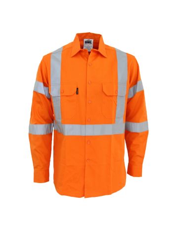 DNC Hi-Vis 3 way vented X back And Biomotion taped shirt