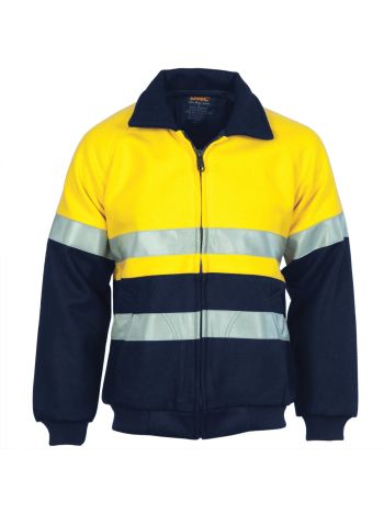 DNC HiVis Two Tone Bluey Bomb er Jacket with CSR-Tape