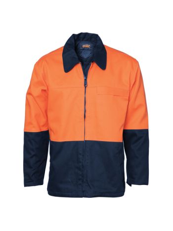 DNC HiVis Two Tone Protector Drill Jacket