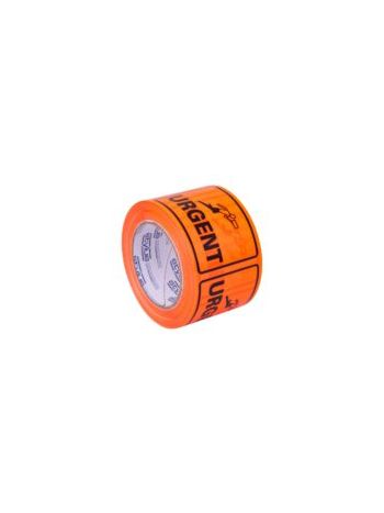 SP500 LABELTAPE SP500 LABELTAPE URGENT BK/OR 75MM X 50M