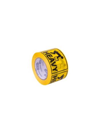 SP500 LABELTAPE SP500 LABELTAPE HEAVY BLK/YLW 75MM X 50M