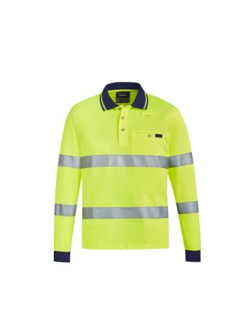 Syzmik Unisex Hi Vis Bio Motion Taped Polo