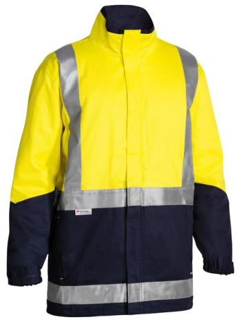 Bisley Taped Hi Vis 3 In 1 Drill Jacket