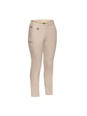 Women's Mid Rise Stretch Cotton Pants