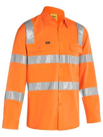 Bisley Taped Biomotion Cool Lightweight Hi Vis Shirt