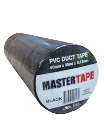Black Duct Tape 50mmx30mx0.13