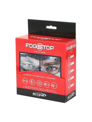 FOG STOP OPTIX WIPES / BOX100
