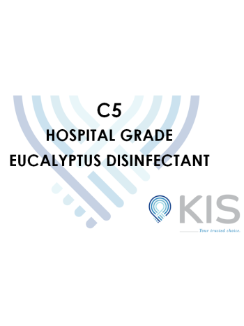 KIS C5 Hospital Grade Eucalyptus Disinfectant 15L