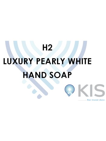 KIS H2 Luxury Pearly Wqhite Hand Soap in 20L