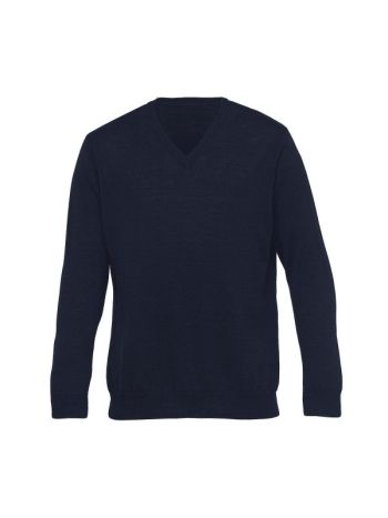 Gear for Life Merino Detailed Vee Pullover Mens