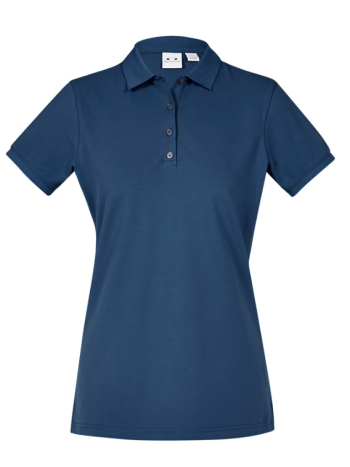 Biz Collection Womens City Short Sleeve Polo Combination In Stock