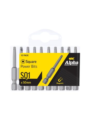 SQ1 Alpha Squared Drive Bit 50mm
