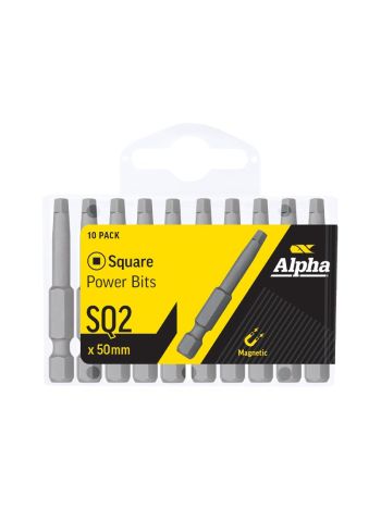 SQ2 Alpha Squared Drive Bit 50mm