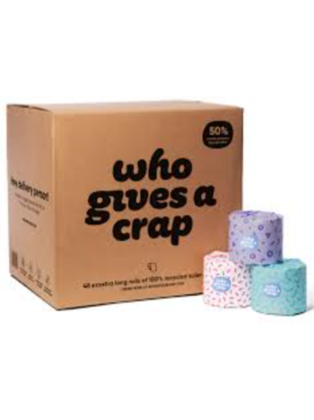 WhoGivesaCrap Classic 100% Recycled Toilet Paper 3Ply