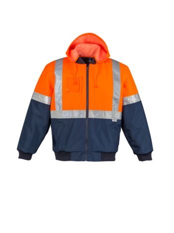 Syzmik Mens Hi Vis Quilted Flying Jacket