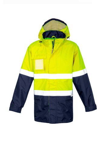 Syzmik Mens Hi Vis Ultralite Waterproof Jacket