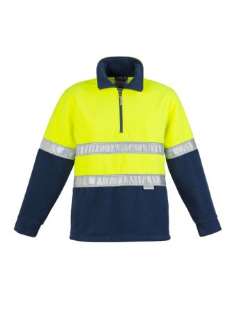 Syzmik Unisex Hi Vis Polar Fleece Pullover - Should Taped