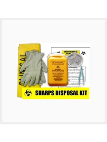 Sharps Clean Up Kit Bag