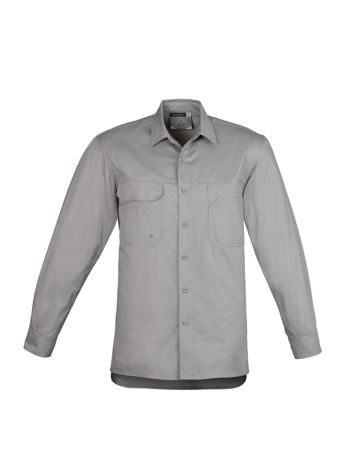 Syzmik Mens Lightweight Tradie Long Sleeve Shirt