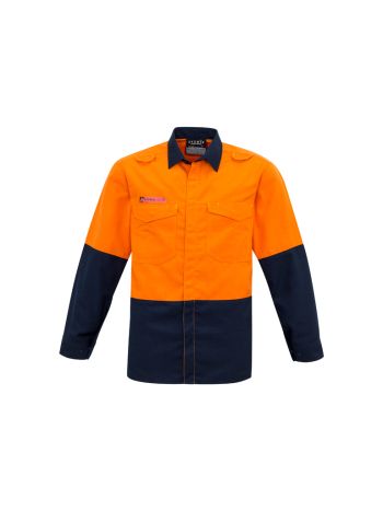 Syzmik Mens Hi Vis Spliced Shirt